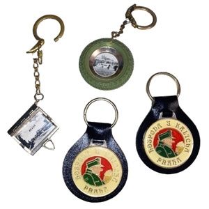 Keychains from Prague